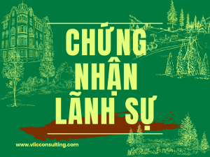 Chứng nhận lãnh sự